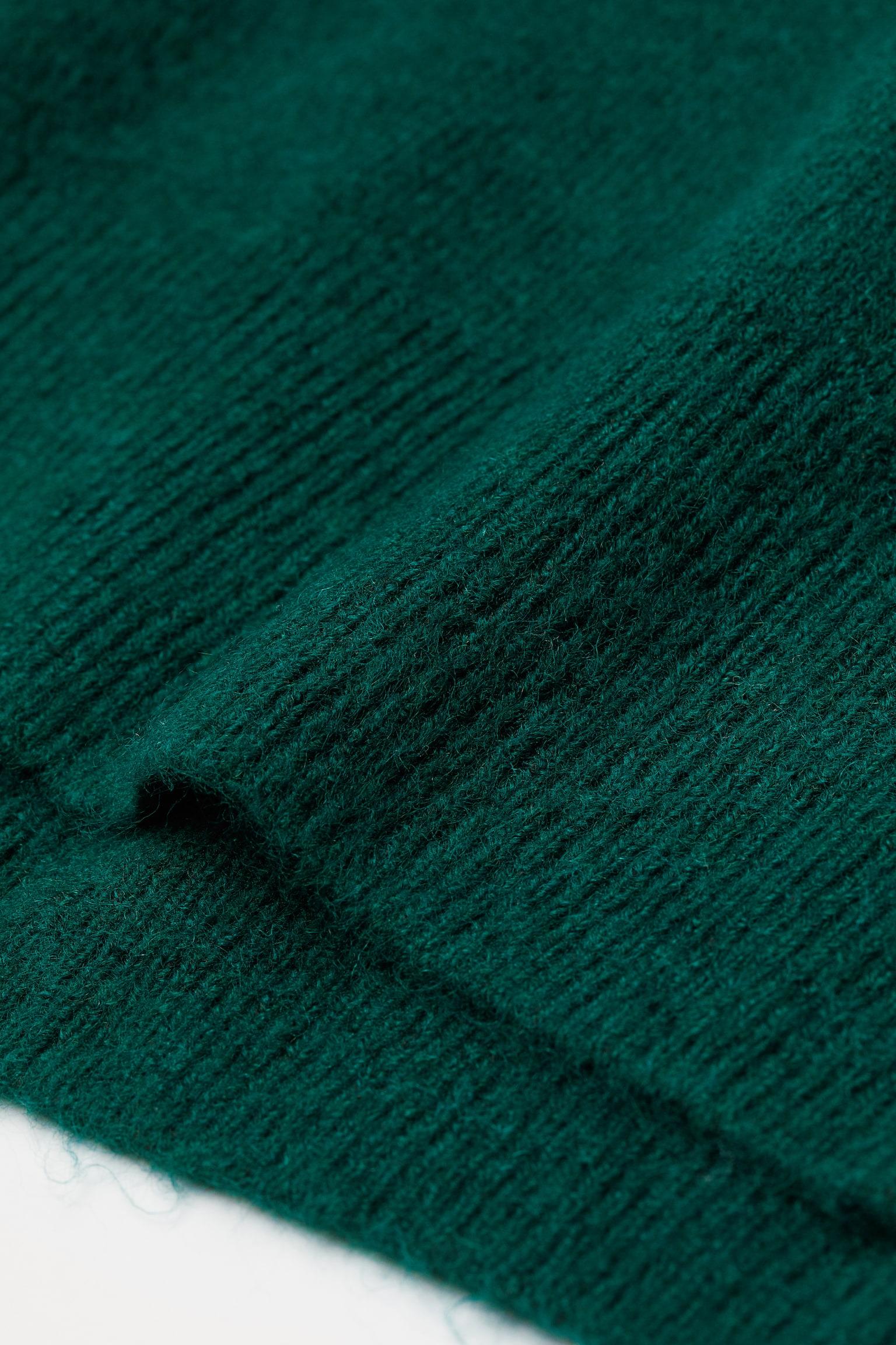 Свитер оверсайз S Темно-зеленый (9118702wer) - фото 2