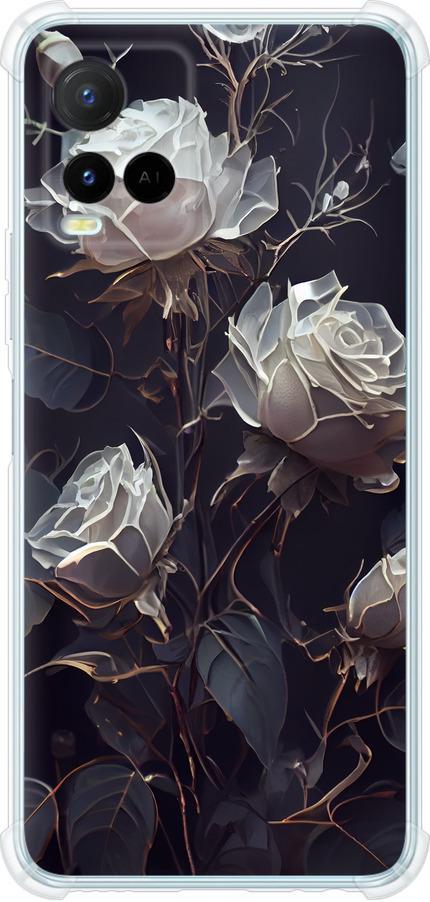 Чехол на Vivo Y21 Розы 2 (5550sp-669-42517)