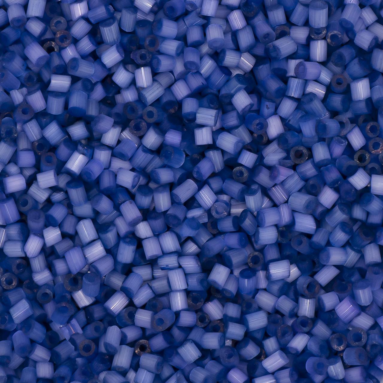 Бисер Рубка сатин 2 мм 25 г Синий темный (БР0002р13)