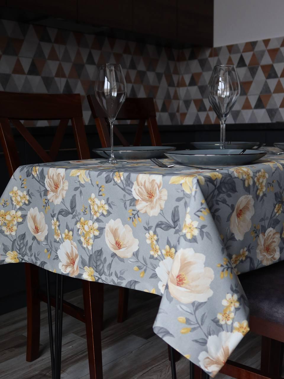 Скатертина водовідштовхувальна тефлонова прямокутна 300x170 см (30041-p5) - фото 4 Скатертина водовідштовхувальна тефлонова прямокутна 300x170 см (30041-p5) - фото 4