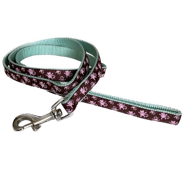 Поводок для собак Coastal Pet Attire Ribbon 1,6 см 1,2 м (61474_MON04)