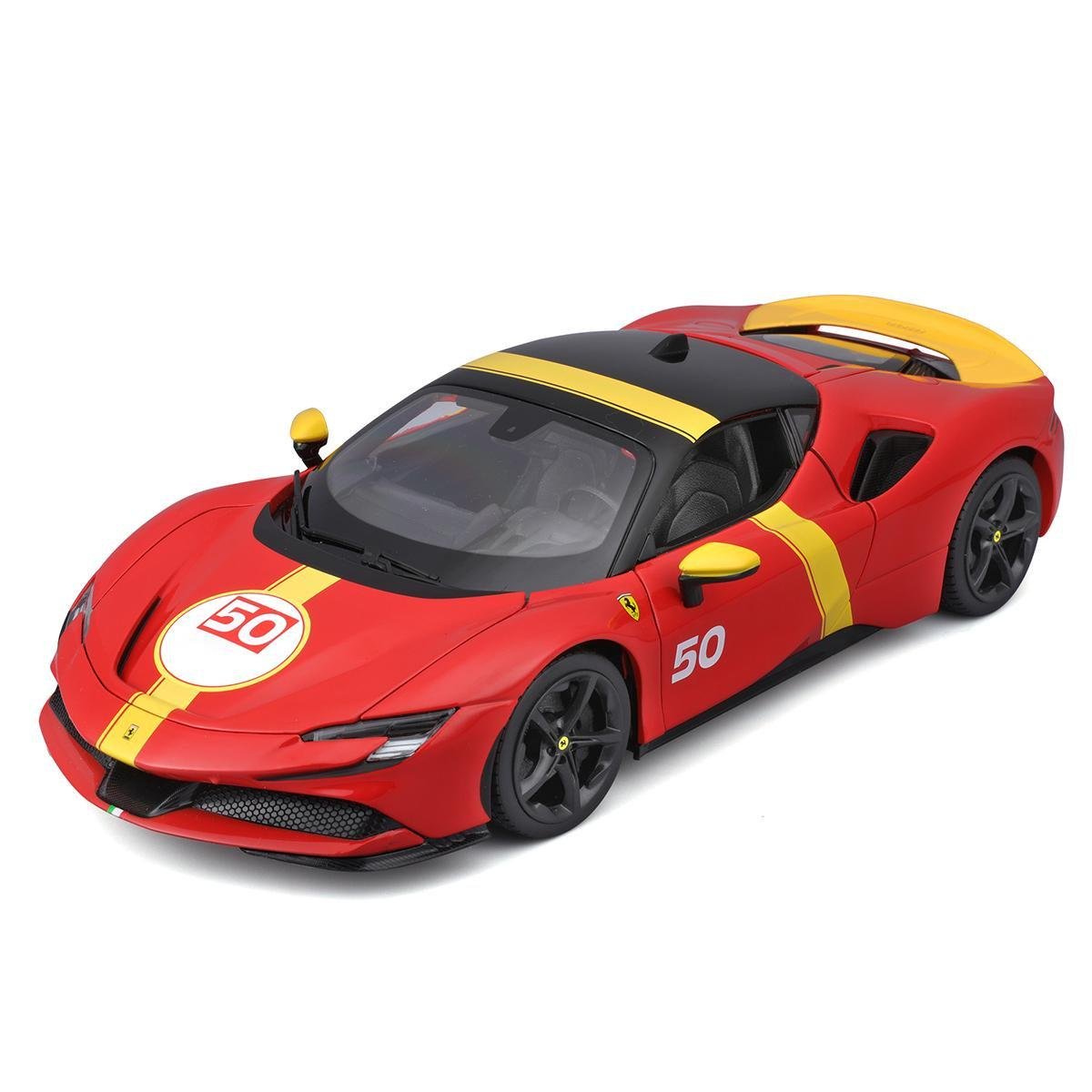Автомодель игрушечная детская серии R&P FERRARI SF90 STRADALE ASSETTO FIORANO 1:18