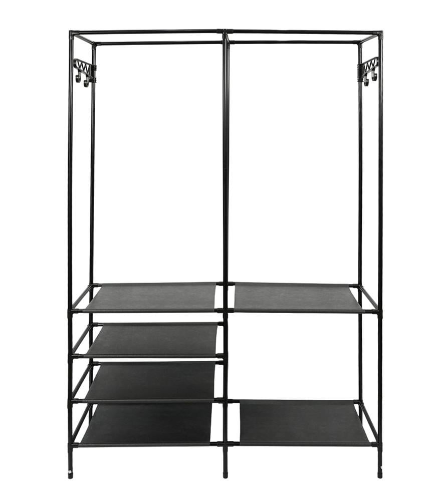 Вішалка для одягу с полицями Fabrika HANG Чорний (FK-WH3010) Вішалка для одягу с полицями Fabrika HANG Чорний (FK-WH3010)