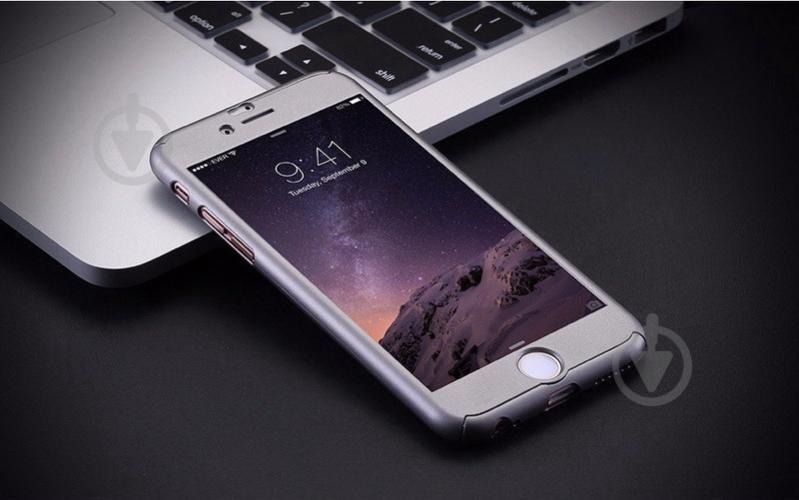 Чехол MakeF + стекло на iPhone 7 plus/8 plus Grey (HbP050423) - фото 3 Чехол MakeF + стекло на iPhone 7 plus/8 plus Grey (HbP050423) - фото 3