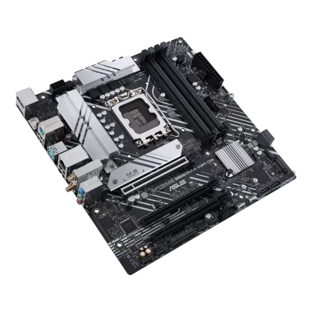 Материнська плата Asus PRIME B660 WIFI D4 LGA1700 DDR4 HDMI DisplayPort Wi-Fi 6 microATX (607582) - фото 3