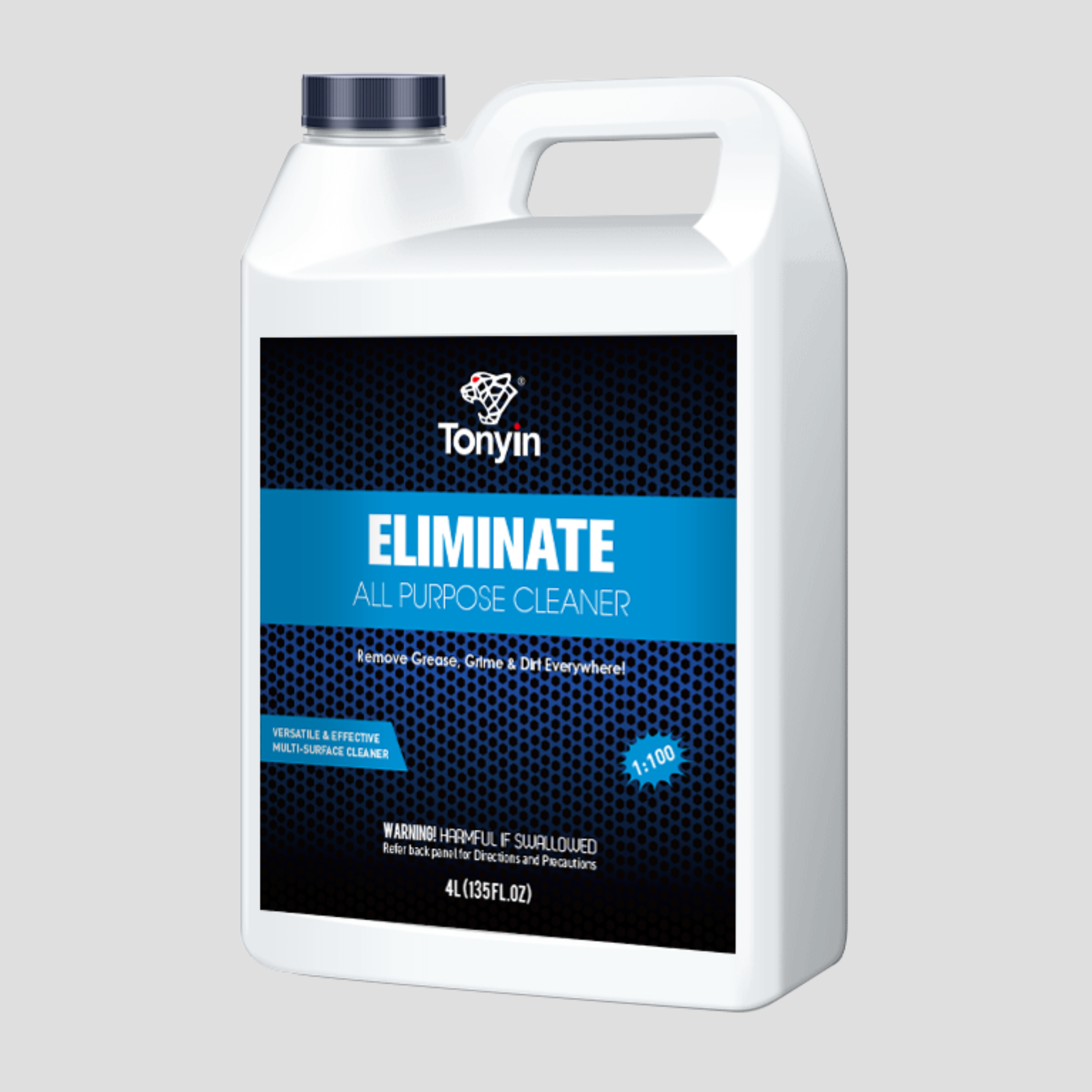 Очищувач салону та кузову універсальний Tonyin All Purpose Cleaner 1:100 4 л