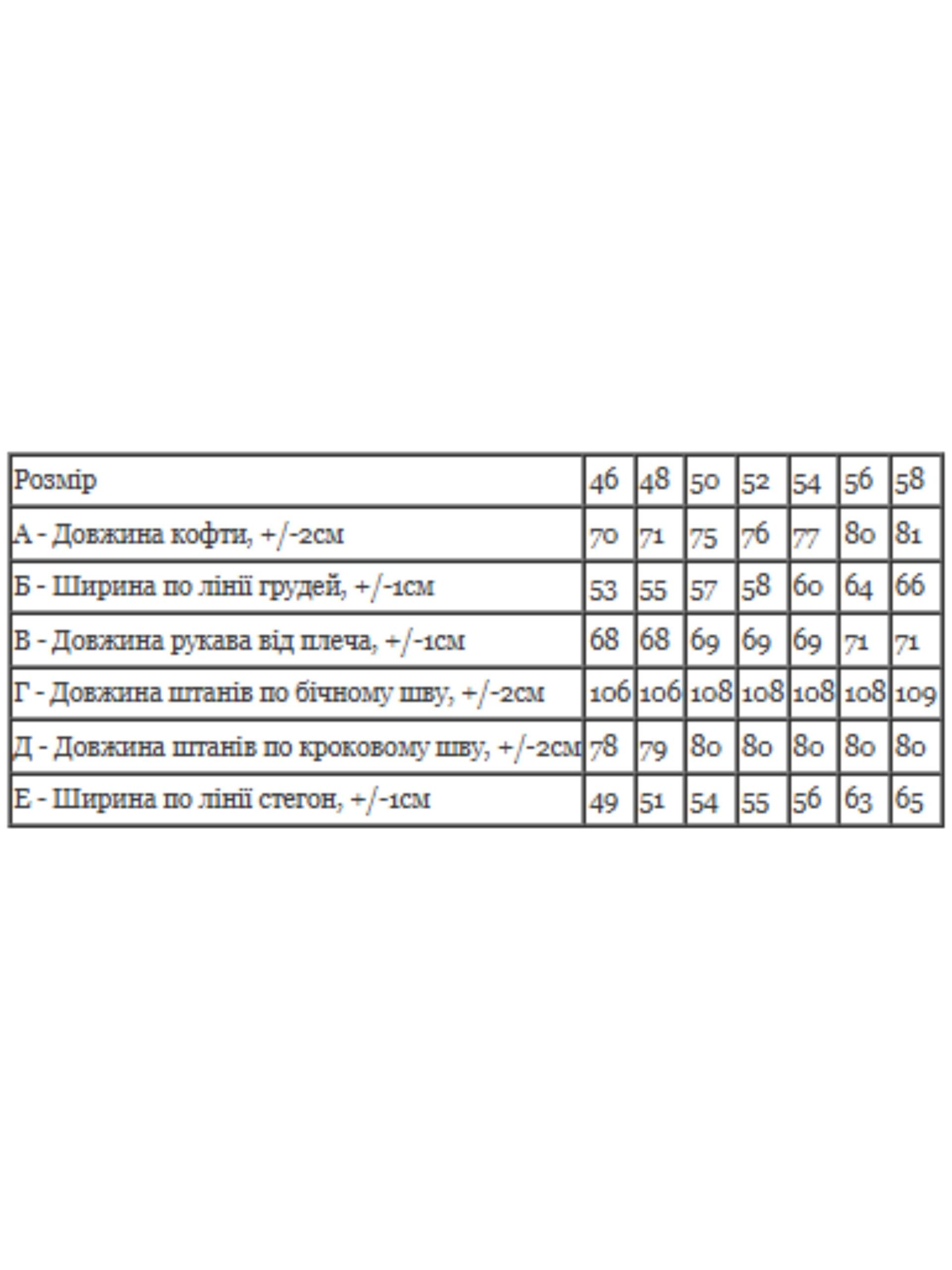Піжама махрова чоловіча кофта та штани однотонна Носи Своє р. 58 Чорний (8314-034) - фото 8 Піжама махрова чоловіча кофта та штани однотонна Носи Своє р. 58 Чорний (8314-034) - фото 8