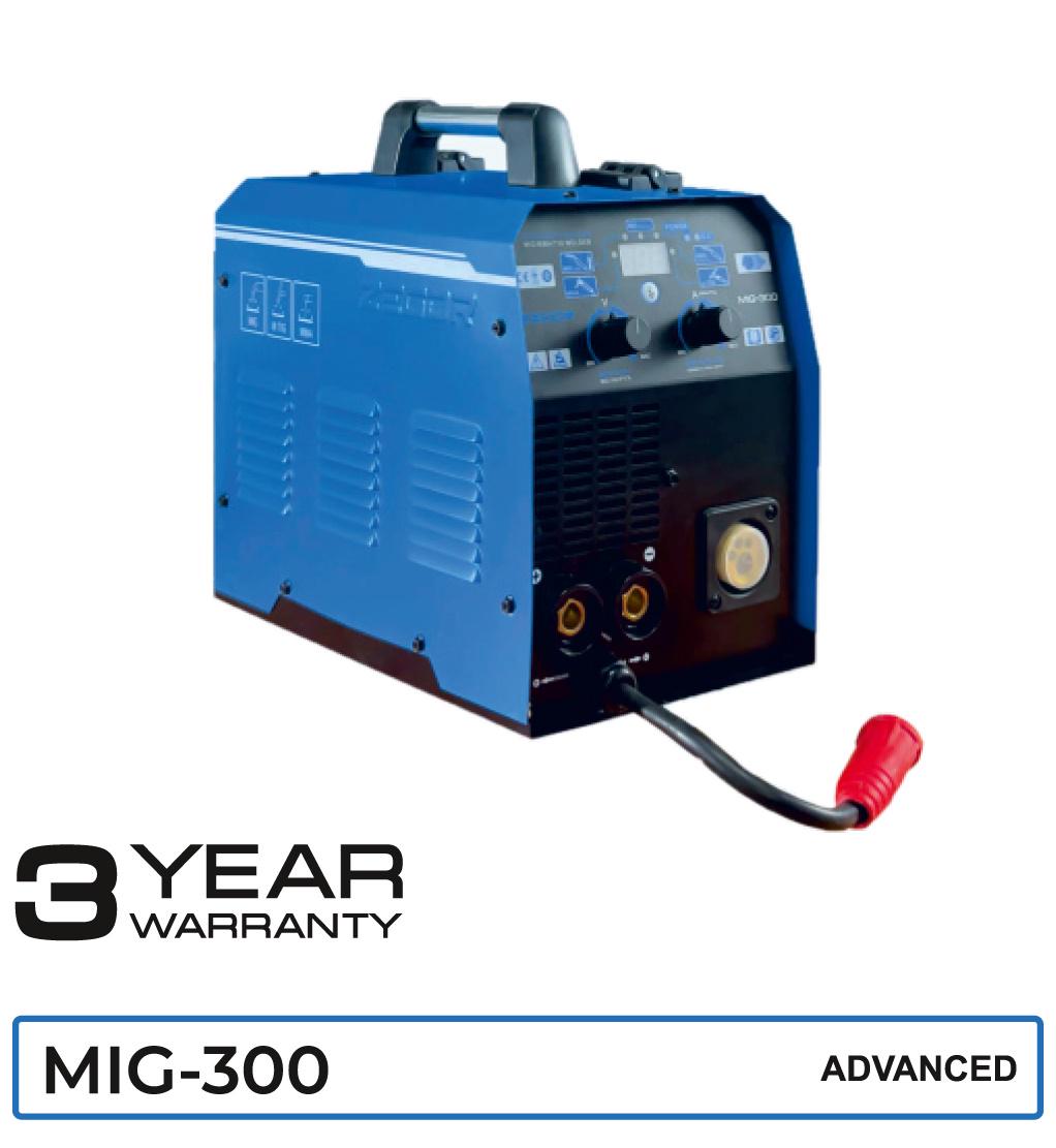 Інверторний зварювальний апарат Zegor MIG-300/IGBT/4 КВт 3в1 MIG TIG MMA - фото 12 Інверторний зварювальний апарат Zegor MIG-300/IGBT/4 КВт 3в1 MIG TIG MMA - фото 12