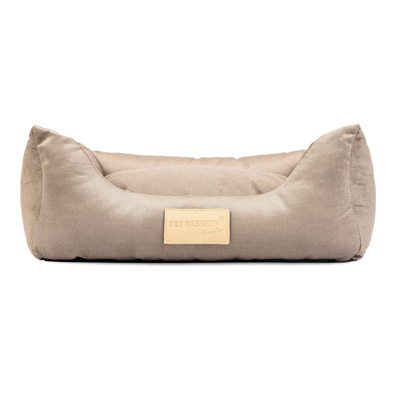 Лежак для животных Природа Pet Fashion Molly 62x50x19 см Бежевый (PR242134)