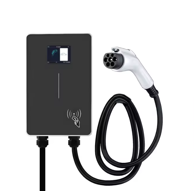 Зарядная станция для электромобиля JIGU GB/T 7 кВт 32А 1-фазная с Wi-Fi управлением