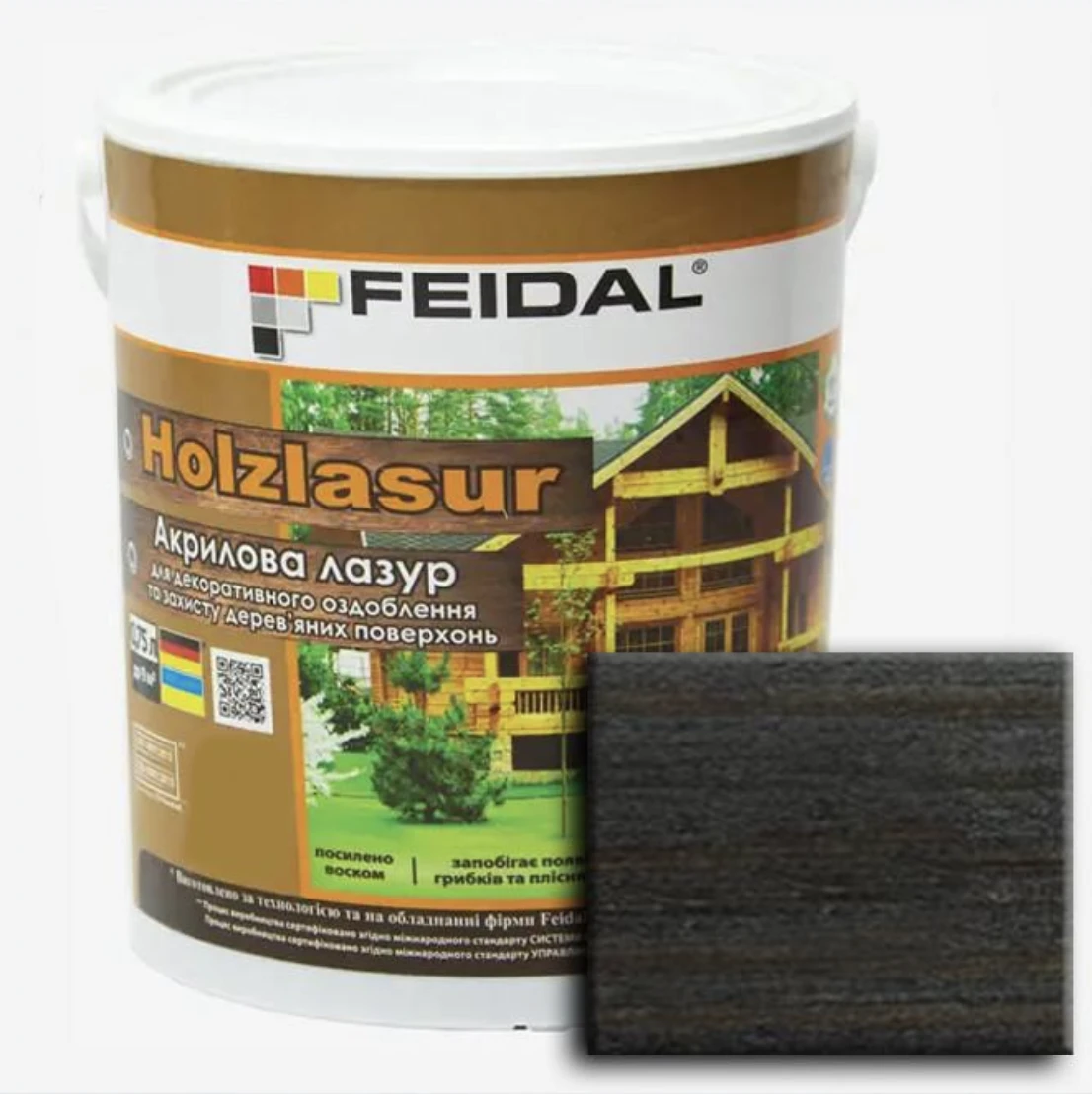 Лазурь акриловая Feidal Holzlasur 0,75 л Венге (1886455896)