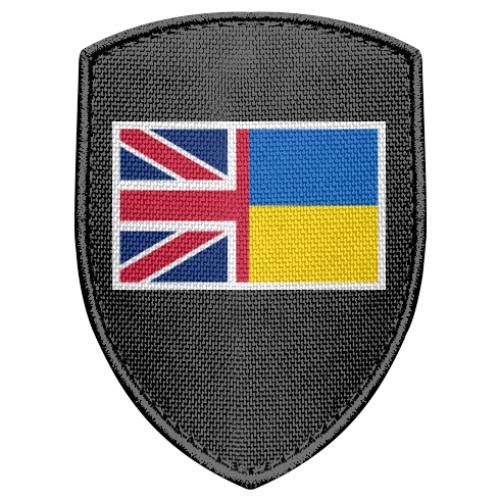 Шеврон щит Великобритания и Украина (17669496-2-179934)