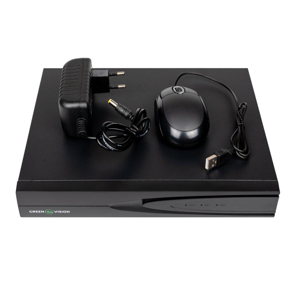 Видеорегистратор сетевой IP GreenVision GV-N-S013/16 Lite 16-канальный NVR 8MP металлический корпус Черный (624397) - фото 5 Видеорегистратор сетевой IP GreenVision GV-N-S013/16 Lite 16-канальный NVR 8MP металлический корпус Черный (624397) - фото 5