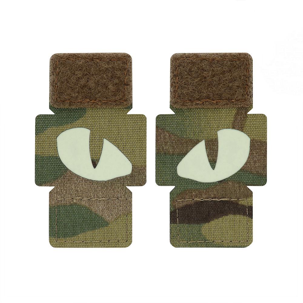 Нашивка M-Tac Tiger Eyes Laser Cut пара Multicam