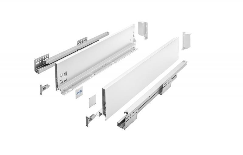 Выдвижная шухляда Axis Pro средний-B1 L 300 мм H 120 мм Белый (PB-AXISPRO-KPL300B1)