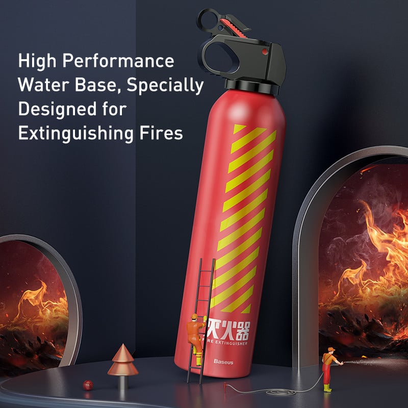 Вогнегасник автомобільний Baseus Fire-fighting Hero Extinguisher - фото 5