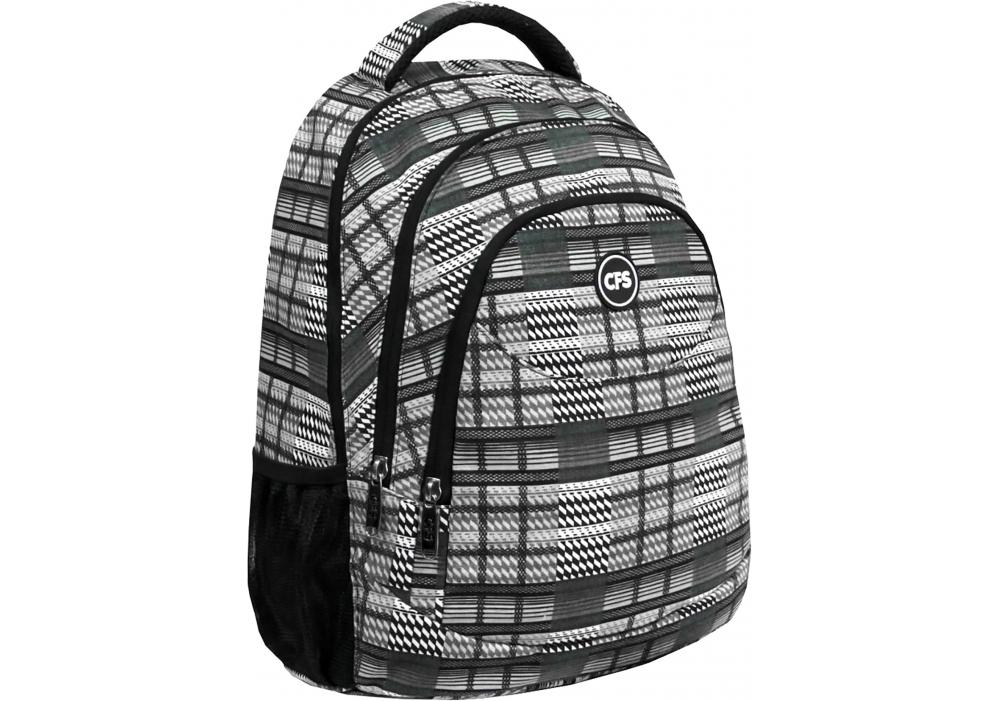 Рюкзак молодежный Cool For School 44x30x15 см 16-25 л Серый (CF86291)