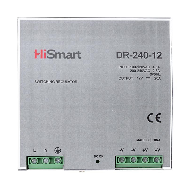 Блок живлення HiSmart 12V 20A 240W DIN