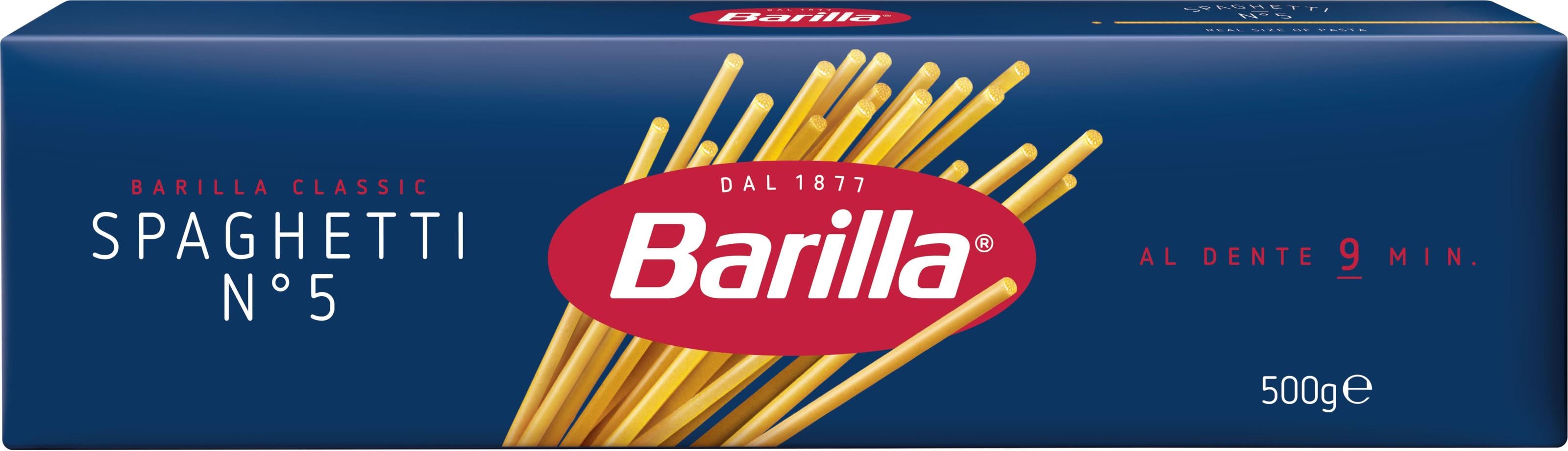 Спагетті з твердих сортів пшениці Barilla №5 500 г (13348082)