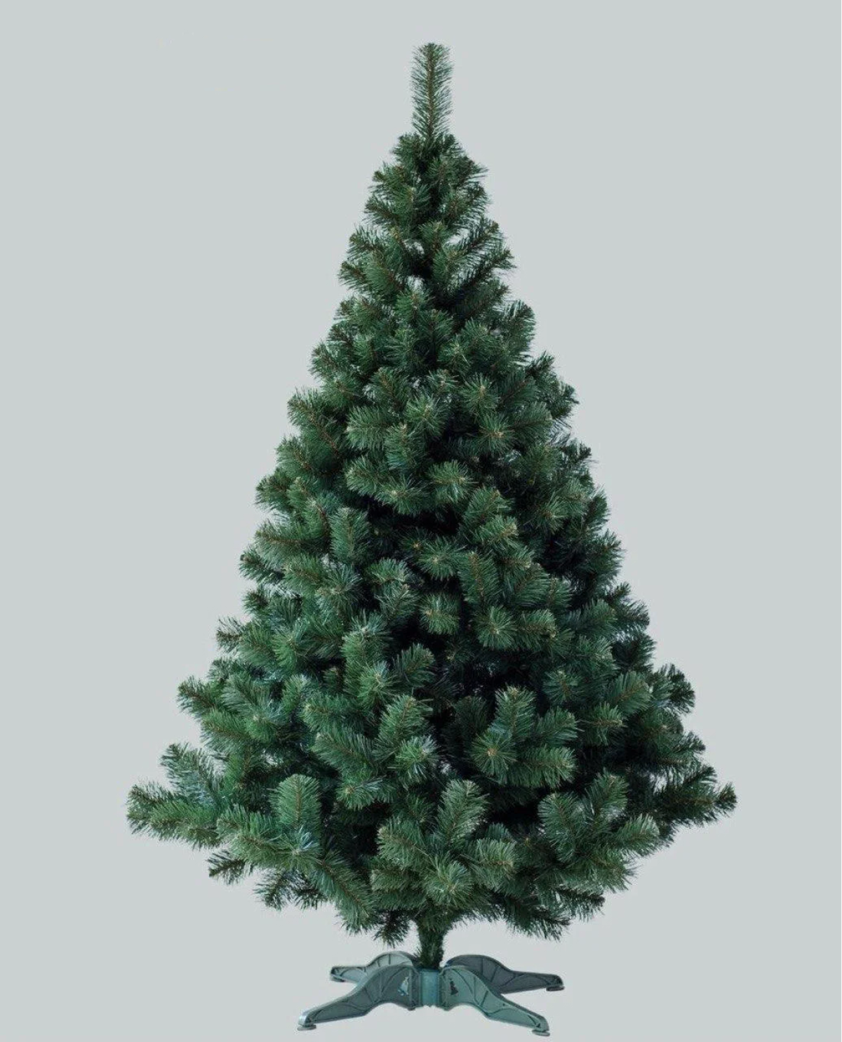 Искусственная елка Сказка с пластиковой подставкой 1 м Зеленый (VYA678139) - фото 1