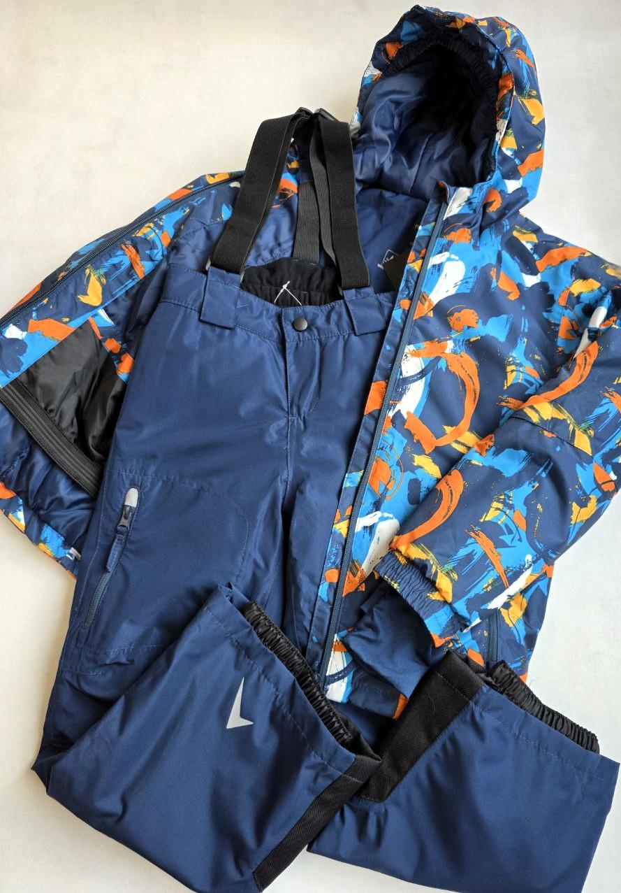 Лыжный термокостюм детский для мальчиков Crivit THERMOLITE EcoMade 134-140 см (094019/074523) - фото 3