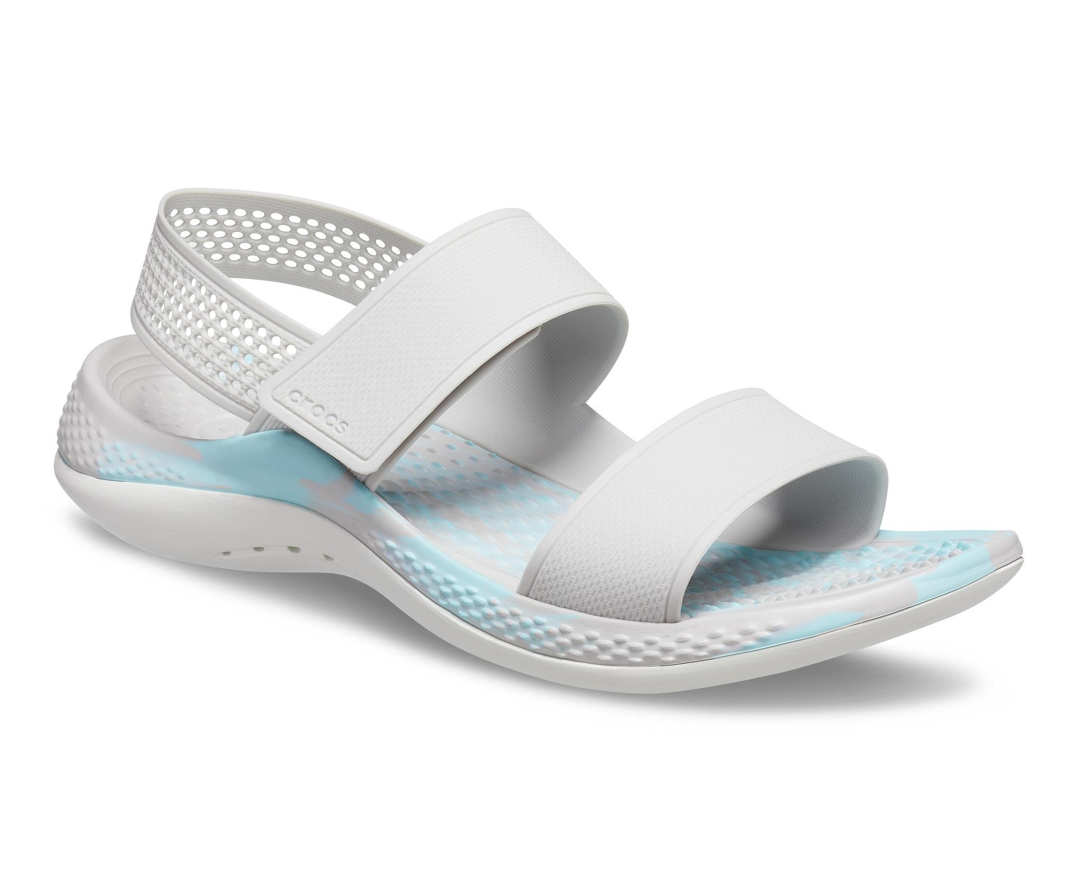 Сандалі жіночі Crocs LiteRide 360 Pearl р. 38 8 24,5 см White/Multi (206711)