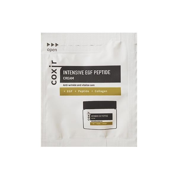 Пробник антивозрастной крем для лица Coxir Intensive EGF Peptide Cream Pouch2 мл