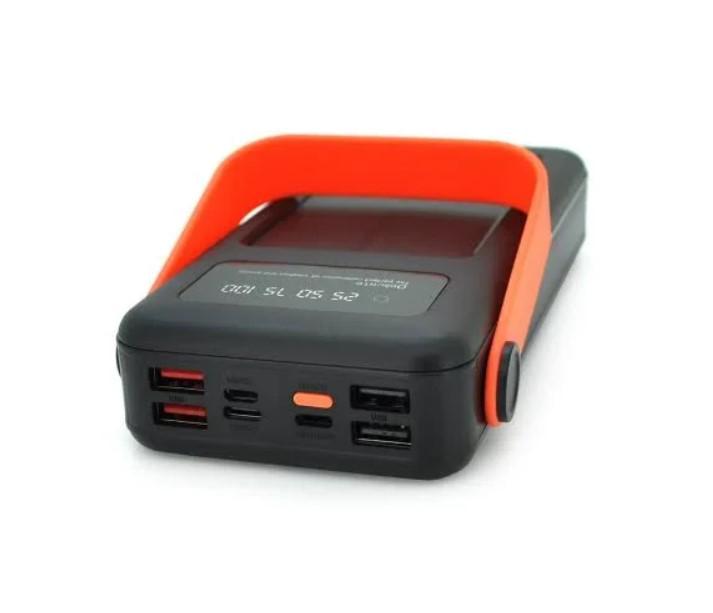 Повербанк Solar PowerBank YM-635 с солнечной панелью и фонариком 40000 mAh Повербанк Solar PowerBank YM-635 с солнечной панелью и фонариком 40000 mAh