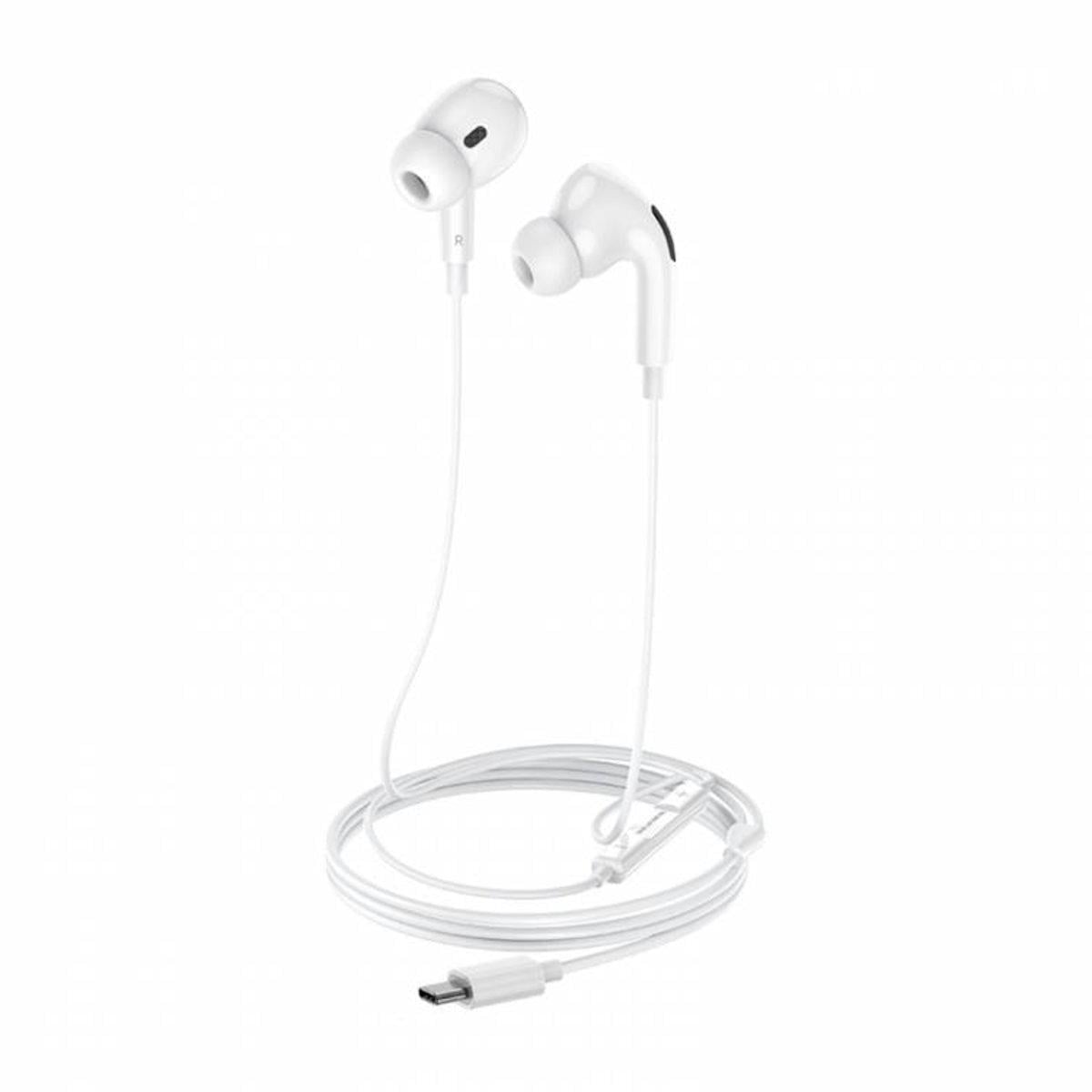 Наушники Borofone BM30 Pro USB Type-C White (578940)