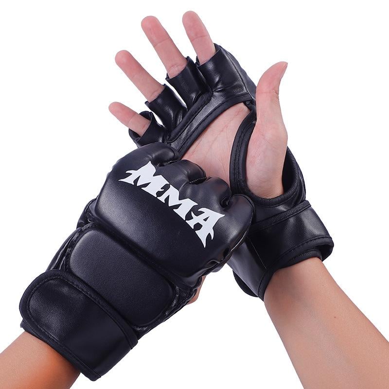 Перчатки тренировочные MMA Black (B601)