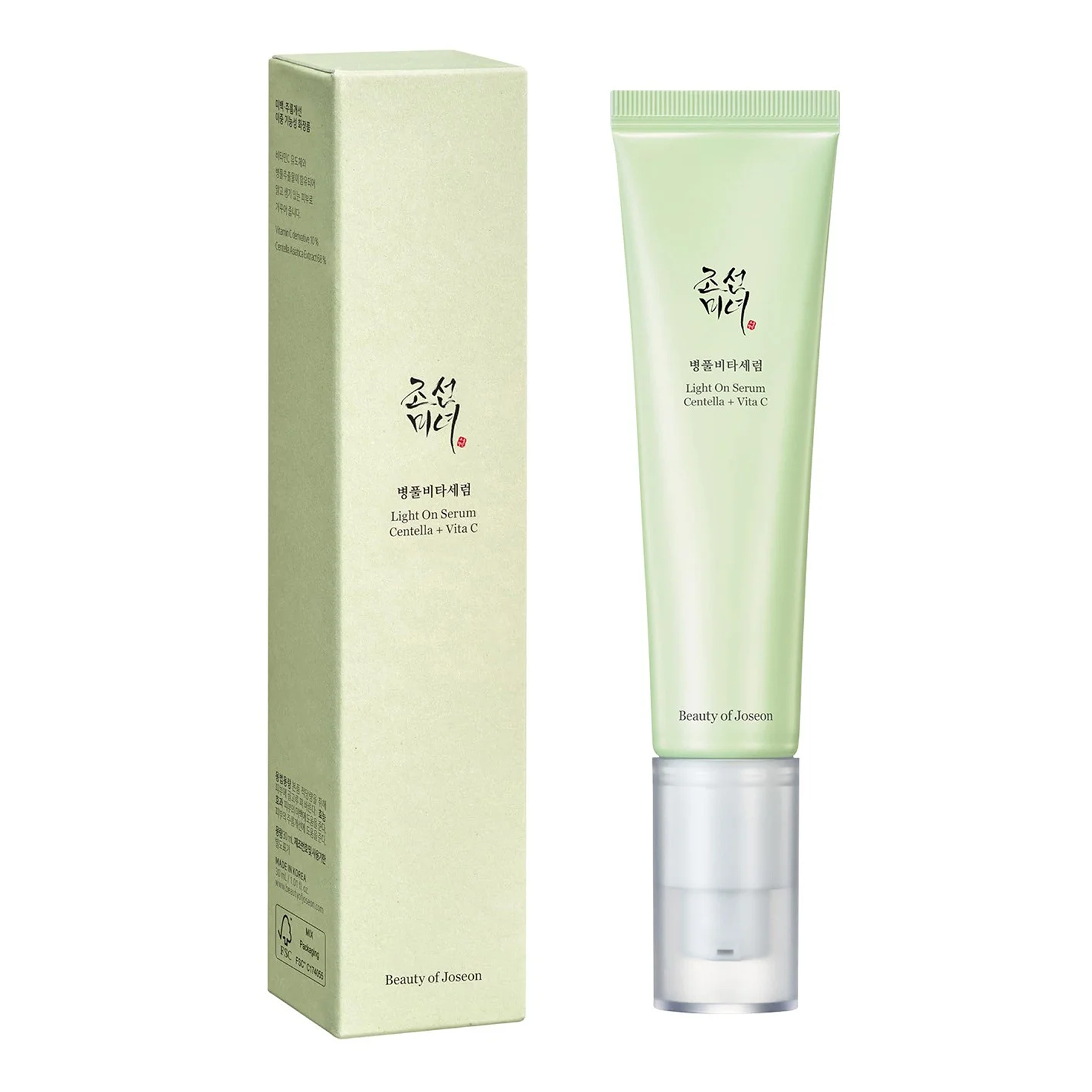 Сыворотка Beauty of Joseon для выравнивания тона кожи с центеллой и витамином С