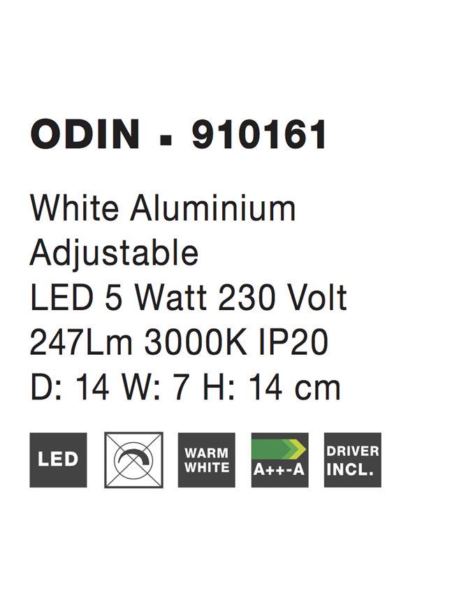 Бра Nova Luce Odin (910161) - фото 5