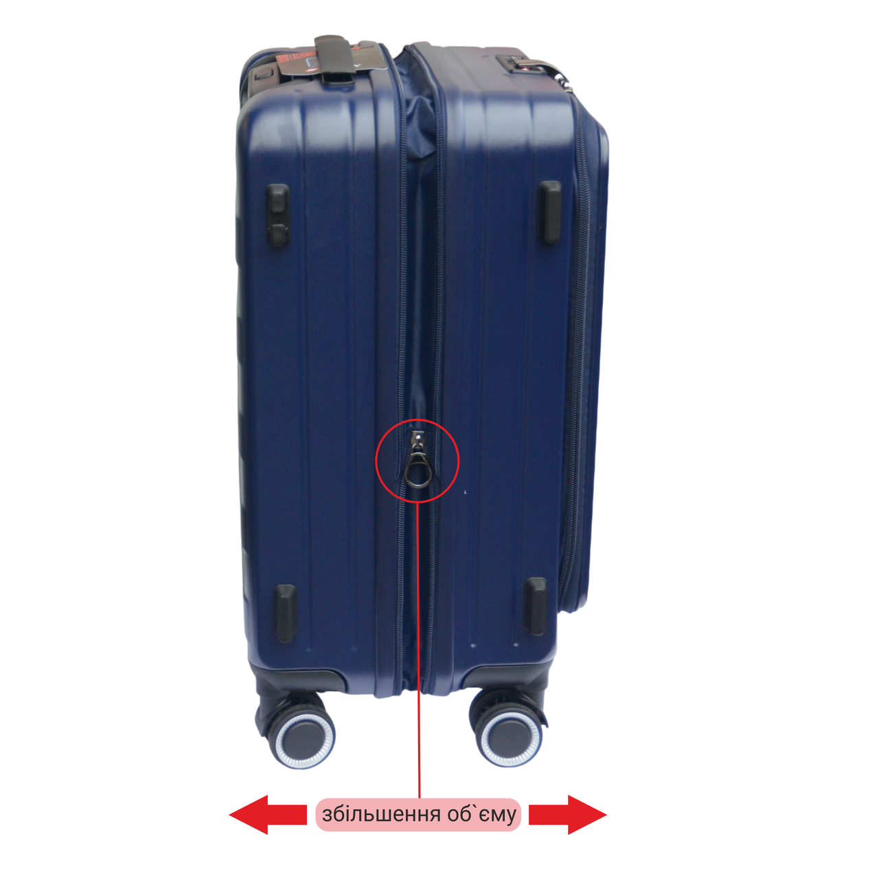 Чемодан средний Derby 092401/24 с боковым открытием замок TSA Navy (2447983474) - фото 7 Чемодан средний Derby 092401/24 с боковым открытием замок TSA Navy (2447983474) - фото 7