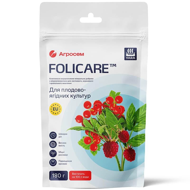 Удобрение для плодово-ягодных культур Yara Folicare 180 г (00089)