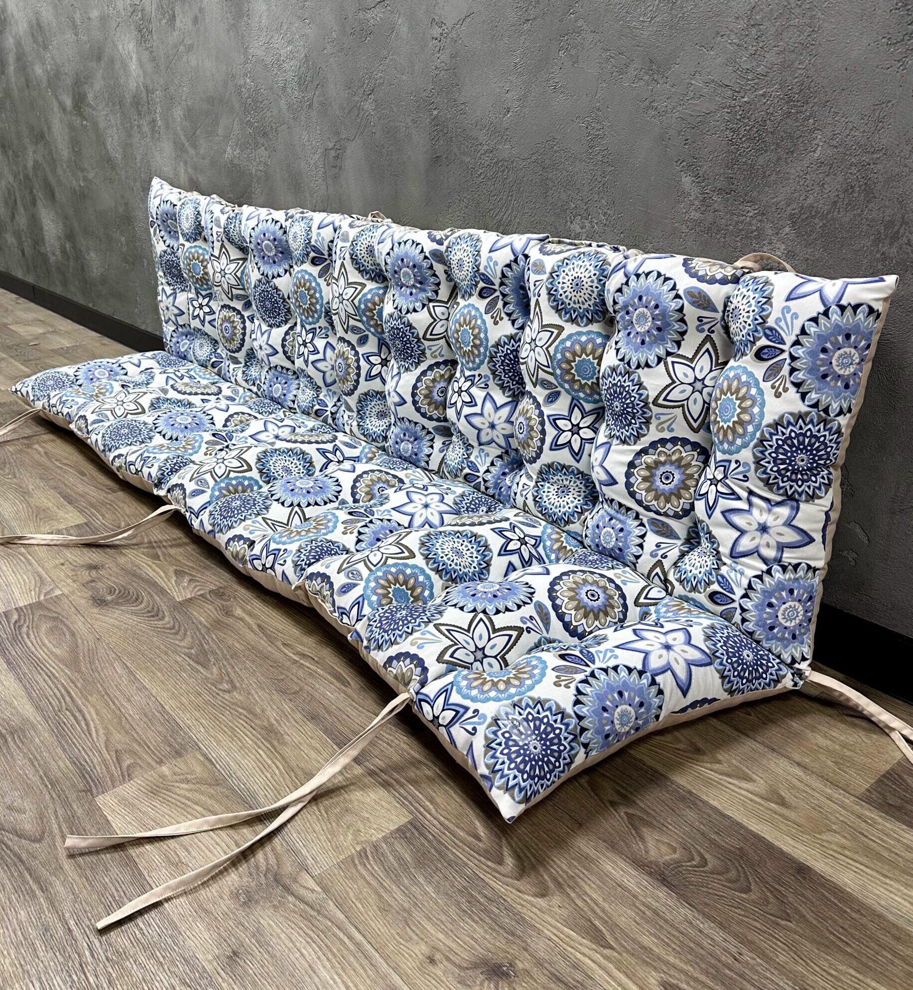Подушка Comfort Home Patterns на поддоны/качели/каркасы/садовая мебель 150х50х50 см