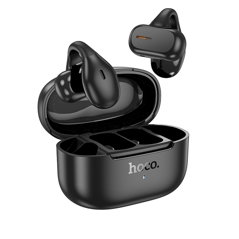 Навушники бездротові HOCO EA9 Clear sound clip-on true wireless BT headset Black (6942007629188)