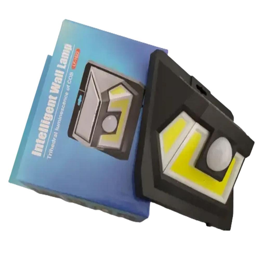 Ліхтар настінний Solar 1600-1622 Cob Led на сонячній батареї Чорний (COP1622I) - фото 2 Ліхтар настінний Solar 1600-1622 Cob Led на сонячній батареї Чорний (COP1622I) - фото 2