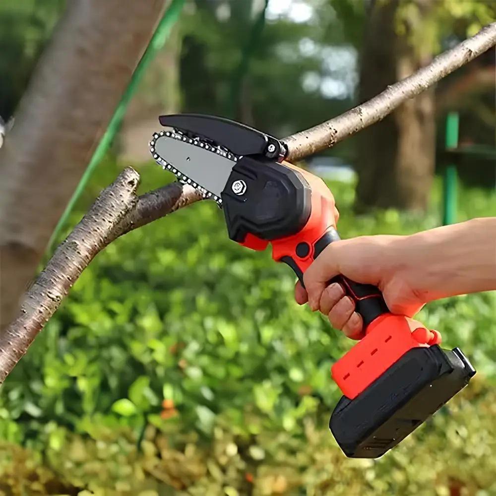 Комплект Primatec пилка акумуляторна ланцюгова міні та садовий секатор акумуляторний у пластиковому кейсі - фото 11