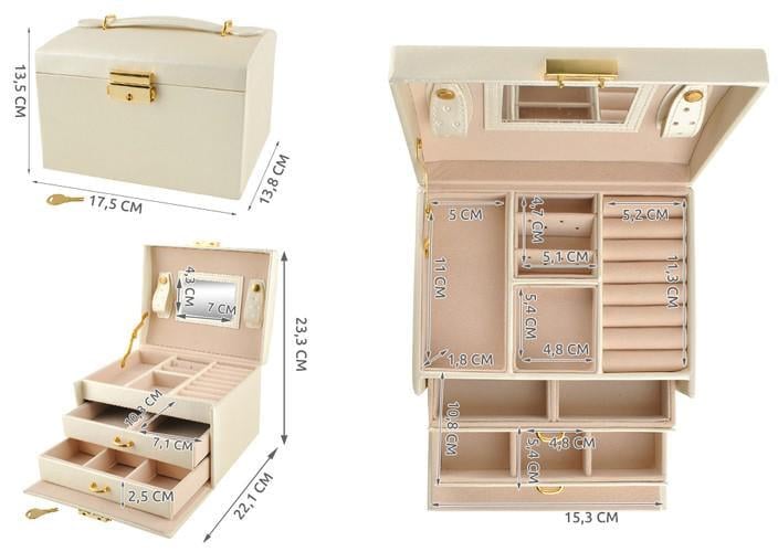 Органайзер Beautylushh Скринька для прикрас (6347) - фото 5 Органайзер Beautylushh Скринька для прикрас (6347) - фото 5