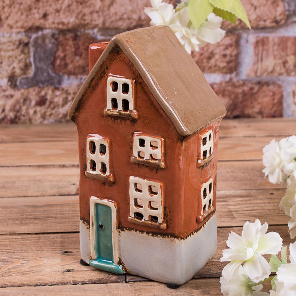 Підсвічник керамічний Будиночок 18 см (3827)