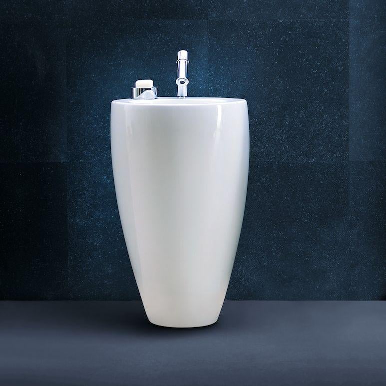 Умывальник отдельностоящий Laufen Alessi 520х530 мм Белый (H8119714001091) - фото 2 Умывальник отдельностоящий Laufen Alessi 520х530 мм Белый (H8119714001091) - фото 2