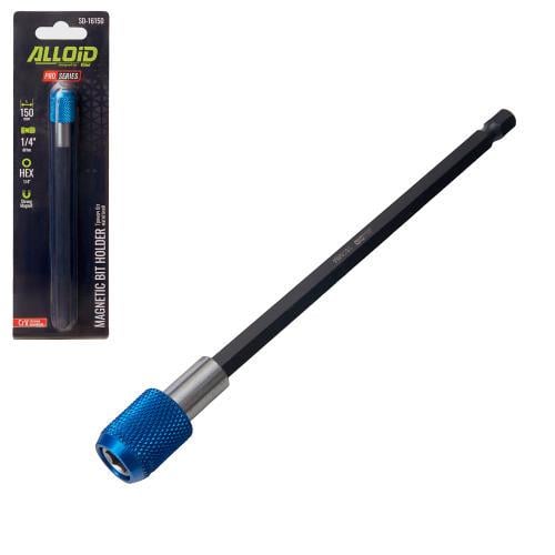 Держатель бит магнитный с фиксатором 150 мм