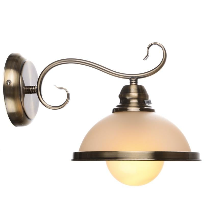 Бра настенное накладное Brille BKL-461W/1 E27 барокко