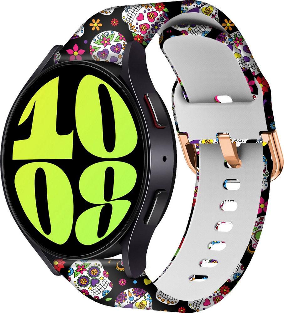 Ремешок Colorful для Galaxy Watch 6 40 мм Skull (37565)
