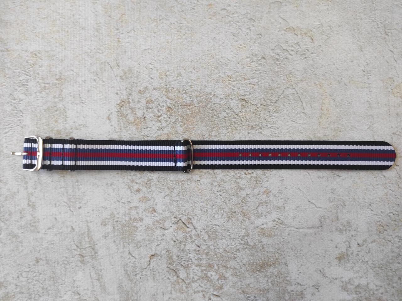 Ремешок для часов Yigao Nato Zulu нейлон 18 мм (1501473873) - фото 2 Ремешок для часов Yigao Nato Zulu нейлон 18 мм (1501473873) - фото 2