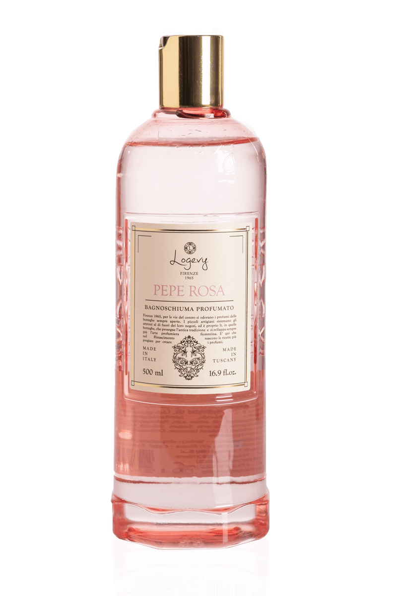 Гель для душа Logevy Firenze SHOWER GEL Pepe Rosa 500 мл (LOG0262)