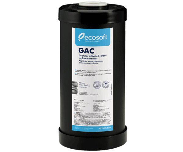 Картридж для фильтров воды с гранулированным активированным углем Ecosoft GAC ВВ10 (16942)