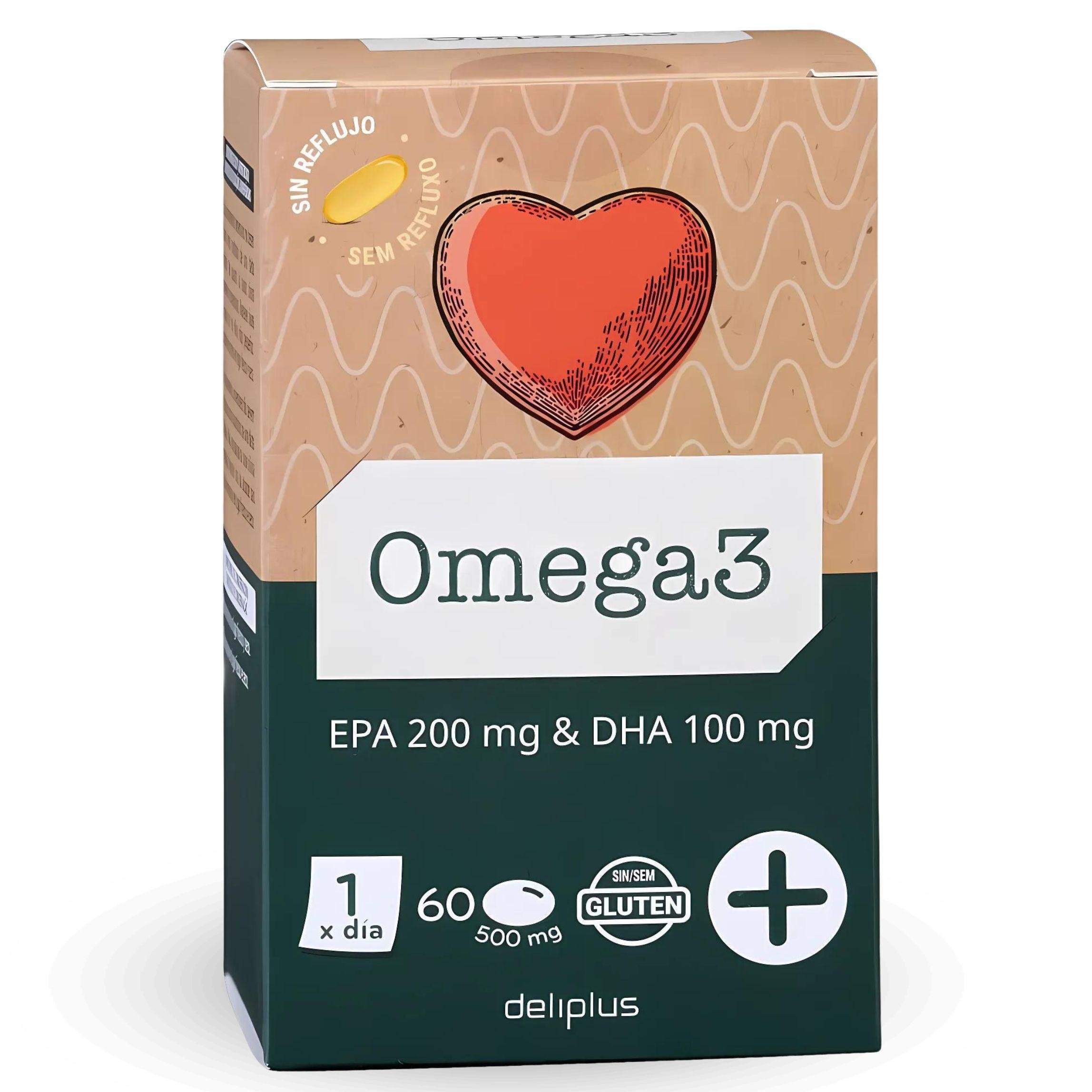 Добавка Deliplus OMEGA 3 Здоровое сердце и сосуды (71677044-1)