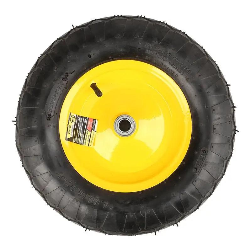 Колесо пневматическое BudMonster 4х8" d 38 см втулка 90 мм (01-049/1)