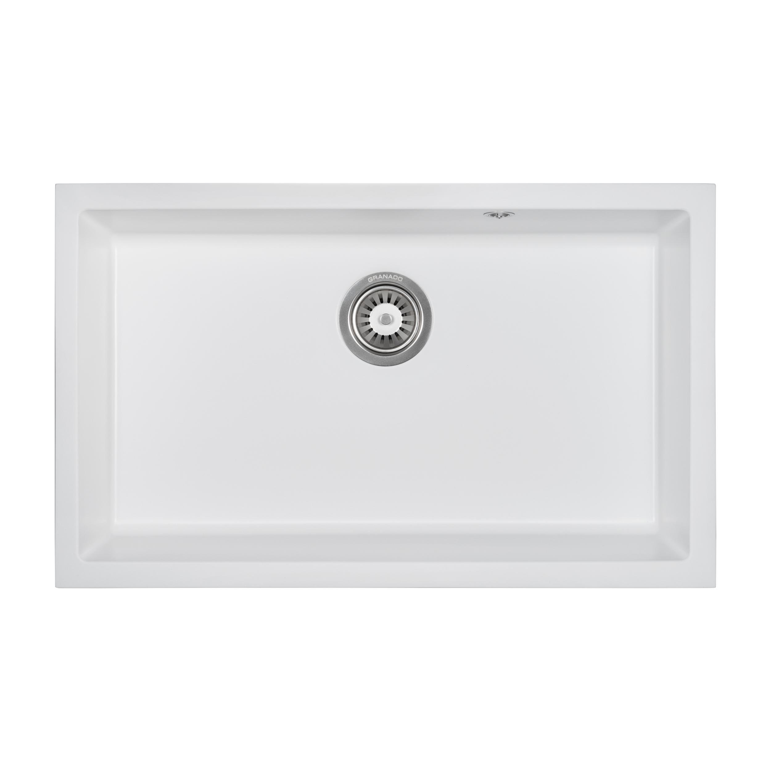 Мийка для кухні Granado Under top XL White - фото 1 Мийка для кухні Granado Under top XL White - фото 1